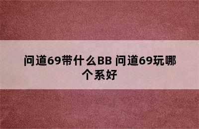 问道69带什么BB 问道69玩哪个系好